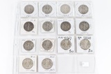 (14) Walking Liberty Half Dollars