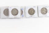 (5) Franklin Half Dollars