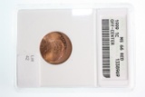 1999 Graded Error Cent - ANACS MS66