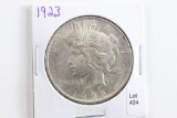 1923 Peace Dollar