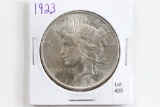 1923 Peace Dollar