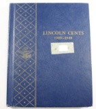 Lincoln Cent Whitman Book: 1909-1940