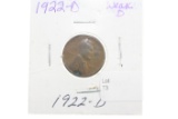 1922-D Weak D Cent