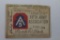 WWII 5th Army Assoc. membership card