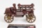Antique cast iron fire engine ladder truck