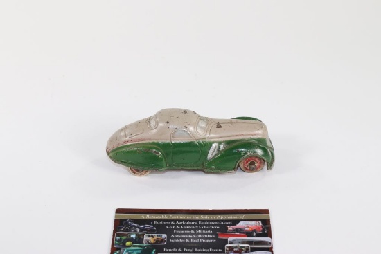 1930’s Sun Rubber 2-door coupe toy car