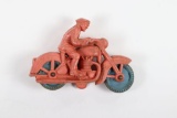 Antique Auburn Rubber “Policeman on Motorcycle”