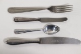 Lot WWII Nazi Luftwaffe silverware