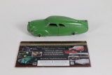 Rare!  1930’s 3-wheel boat tail slush cast car (3 ½”)