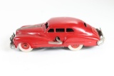 1940’s wind-up 5 ¼” car (metal tires)