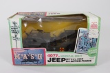 Rare!  1982 MASH toy jeep in rough box