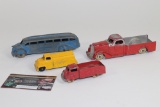 Lot of antique toy vehicles (metal)