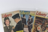 (3) Better WWII “Liberty” magazines