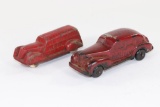 (2) 1940’s Auburn Rubber toy vehicles