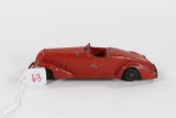 Antique Tootsietoy Auburn roadster (6”, boat tail)