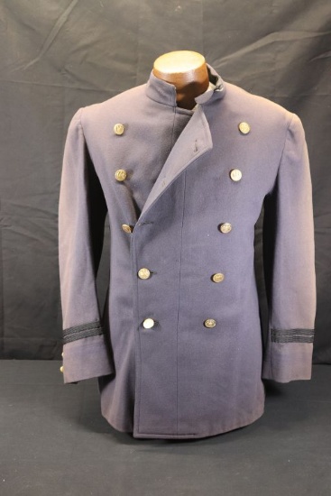 Antique NYC police uniform double-breasted tunic