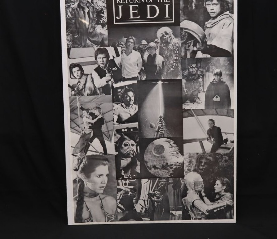 80's Star Wars “Return of the Jedi” collage poster