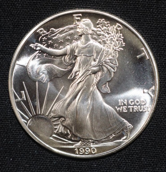 1990 American Silver Eagle