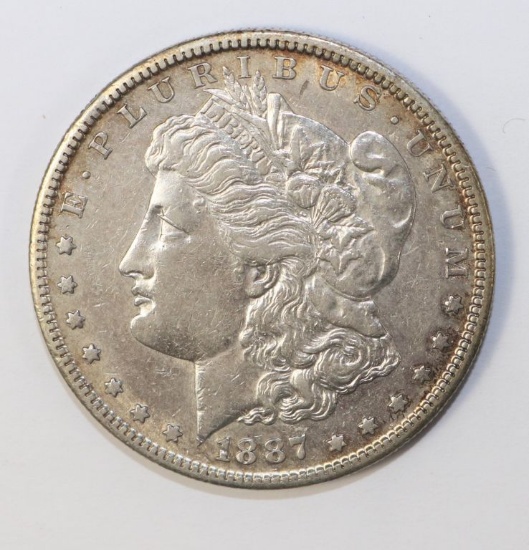 1887-S Morgan Silver Dollar