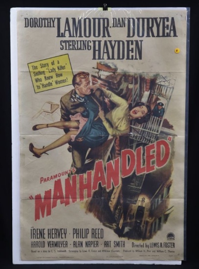 Manhandeled (1949) Original Movie Poster