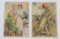Group of (2) Nazi Occupational Postcards