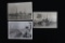Lot of (3) Nazi Kriegsmarine/Navy Postcards