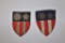 Lot of (2) WWII CBI Theater Made Patches