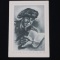 Rare! Nazi Panzer Trooper Postcard