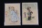 Lot of (2) Nazi Propaganda Postcards