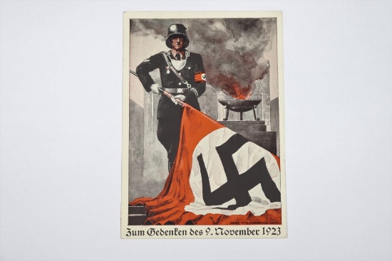 Nazi Nov. 9th 1923 Propaganda Postcard