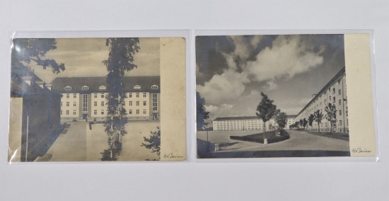 Group of (2) Nazi SS Barracks Postcards