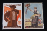 Group of (2) Nazi Propaganda Postcards
