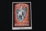 Nazi Gautreffen 1937 Propaganda Postcard