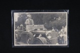 Nazi Hitler & Car Propaganda Postcard