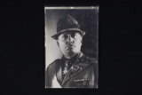 Mussolini WWII Propaganda Postcard