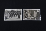 Lot of (2) Nazi Adolph Hitler Photo Postcards