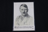 Adolph Hitler Propaganda Postcard