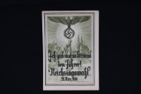 Unique 1936 Nazi Propaganda Bookplate
