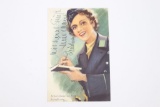 Nazi Propaganda Woman's Postcard