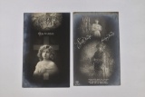 Lot of (2) WWI German Patriotic Postcards