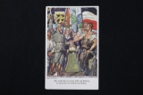 Sharp WWI German Patriotic Postcard