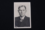 Nazi Knights Cross w/Oakleafs Postcard