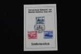 1939 Nazi Bank Promo Card w/Automobiles