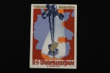 Nazi Winter War Games Propaganda Postcard