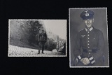 Lot of (2) Nazi Military Real Photo Postcards