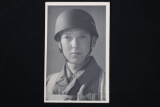 Rare! Nazi Luftwaffe Paratrooper Postcard