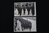 Lot of (2) Nazi RAD Propaganda Postcards