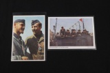 Lot of (2) Nazi Color U-Boat Postcards