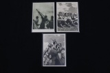 Lot of (3) Nazi Hitler Youth Postcards