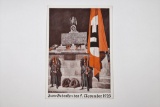 Rare! Nazi Feldherrnhalle Postcard/1936